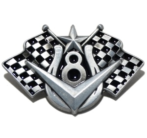 Gürtelschnalle V8 Gürtelschnalle V8