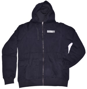 Ninja Kapuzensweatjacke Klettpatch Security