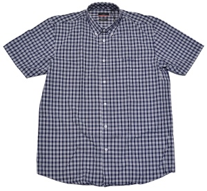 Pierre Cardin Button Down Kurzarmhemd kariert