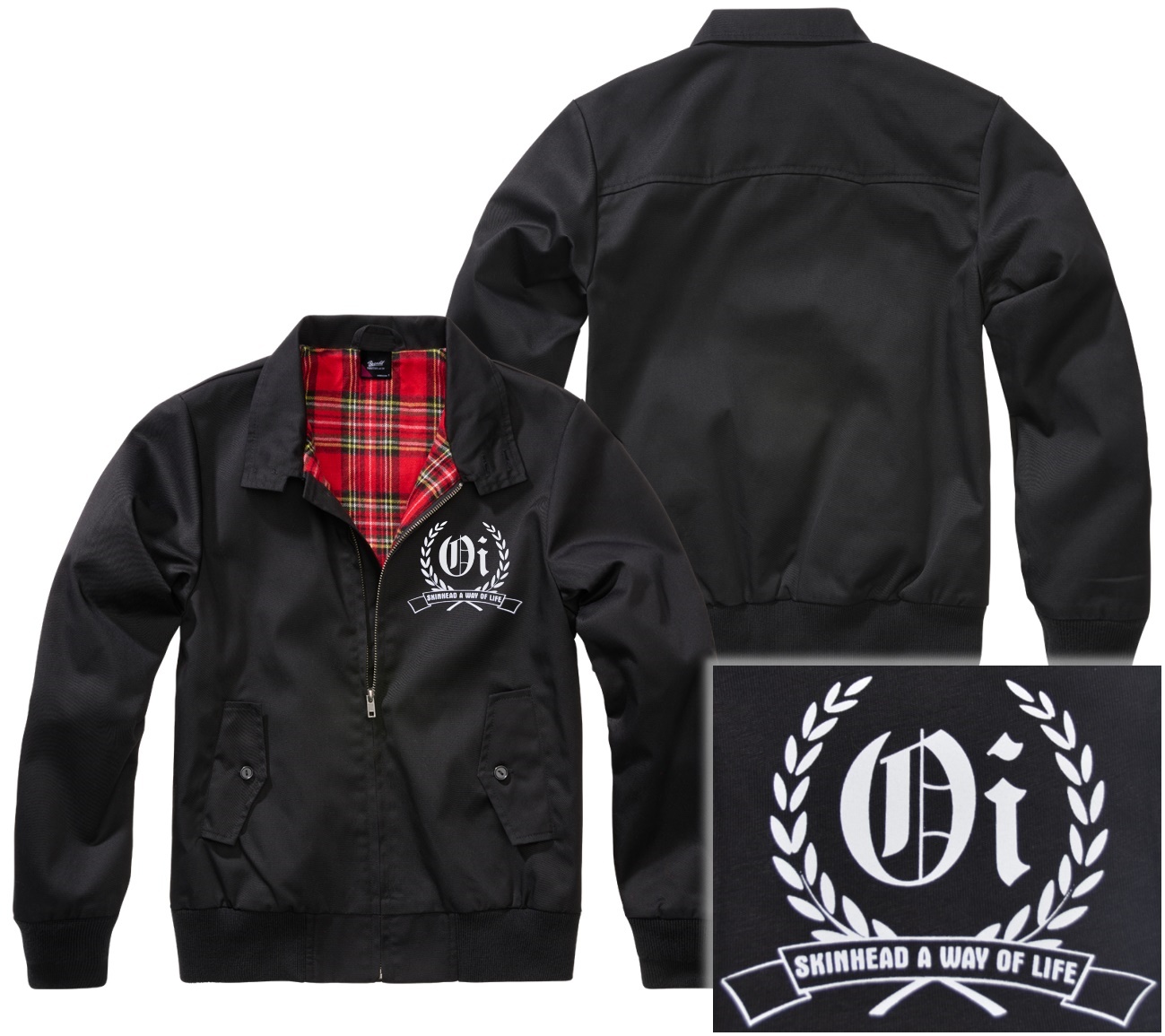 Harrington Style Jacke Oi Skinhead A Way Of Life K12