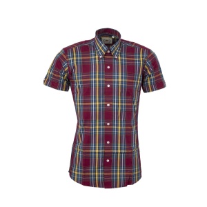 RELCO London Button Down Kurzarmhemd