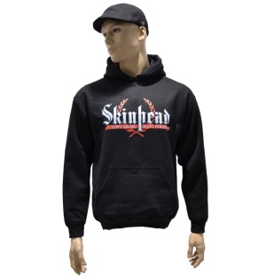 Kapuzensweatshirt Skinhead Love Music Hate Politics G502