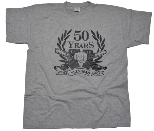 T-Shirt 50 Years Skinhead II G426