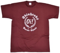 T-Shirt Skinheads Oi! Parole Spass G501