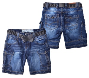 Thor Steinar Cargojeansshorts Stahlheim II
