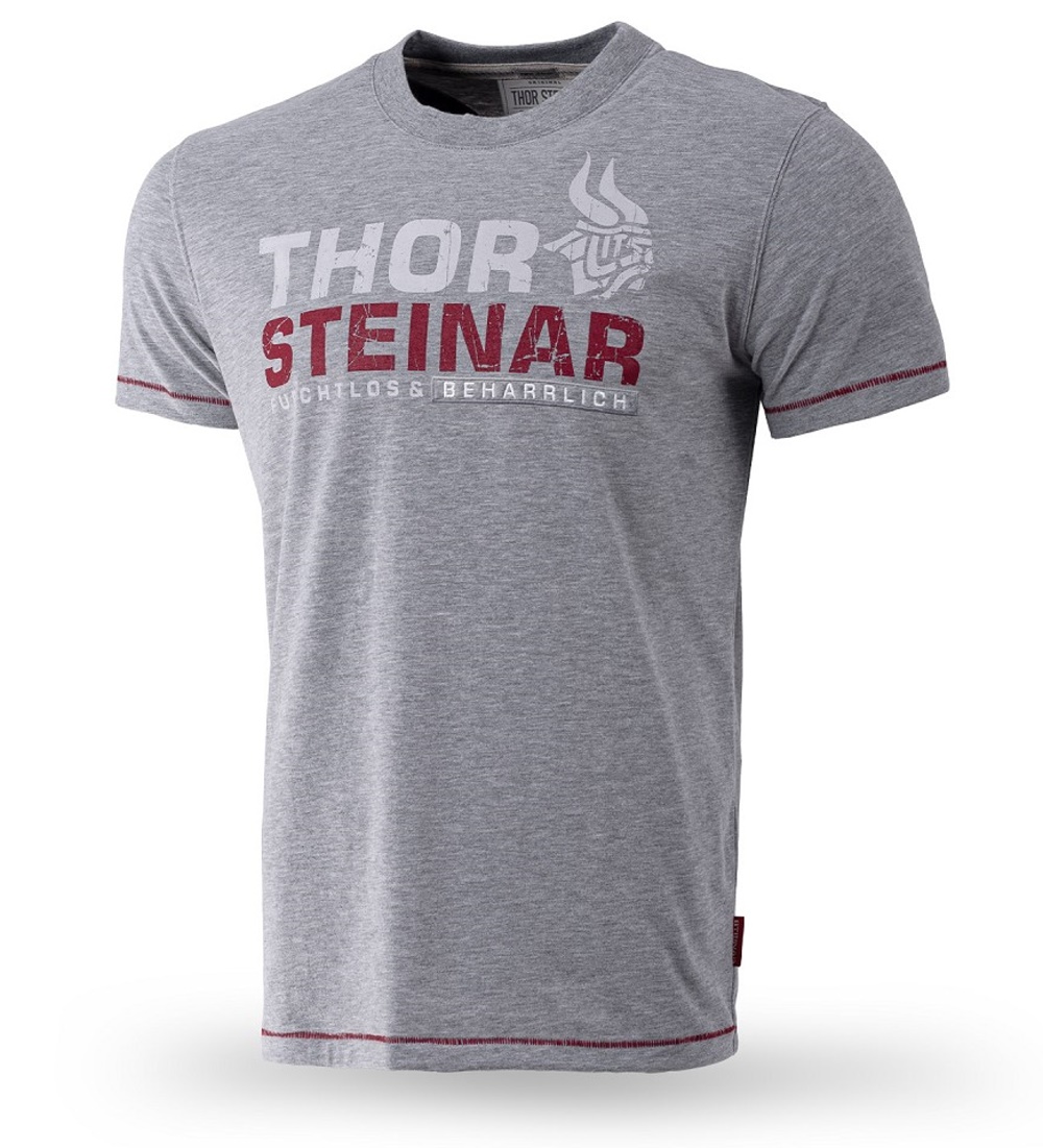 Thor Steinar T-Shirt Furchtlos und Beharrlich enger Schnitt